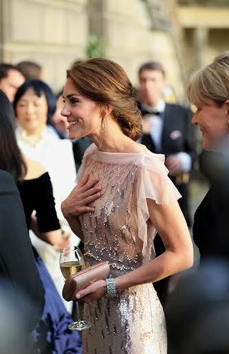 Kate recycles dazzling Jenny Packham gown | HELLO!