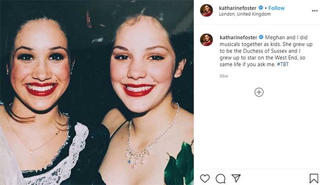 meghan markle as a teenager
