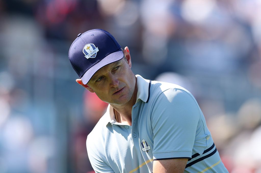 photo of justin rose ryder cup