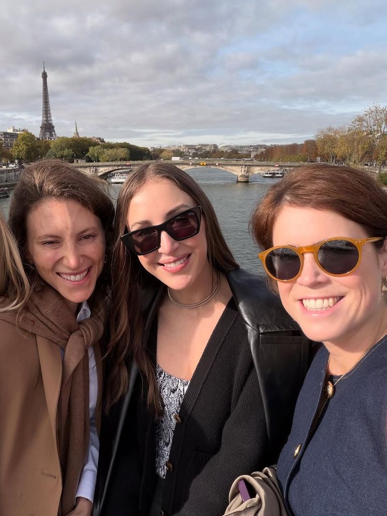 Princess Eugenie is on a girls' trip in Paris amid her father, Prince Andrew relinquishing his titles