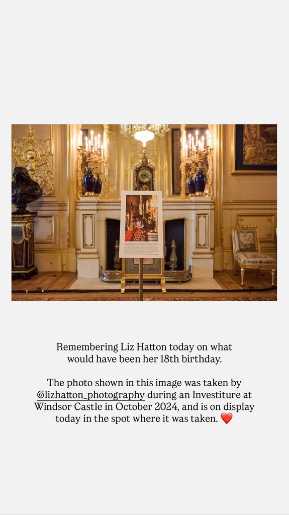 photograph on display at windsor castle