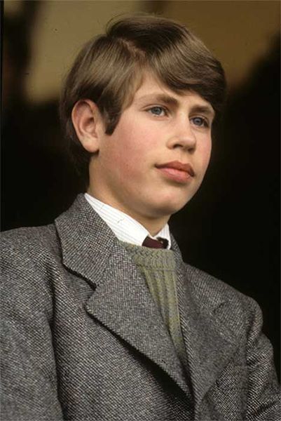 prince edward as teenager