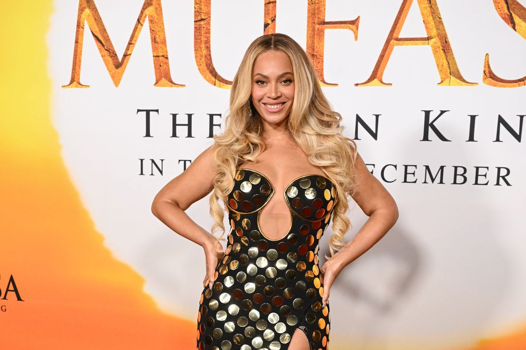 BeyoncÃ © di "Mufasa: raja singa" Premier di Dolby Theatre pada 09 Desember 2024 di Los Angeles, California