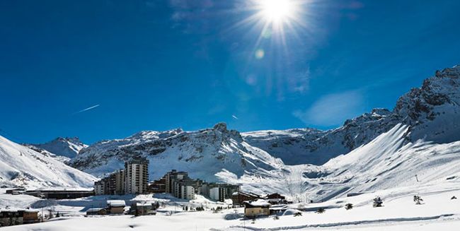 Tignes French Alps landscape