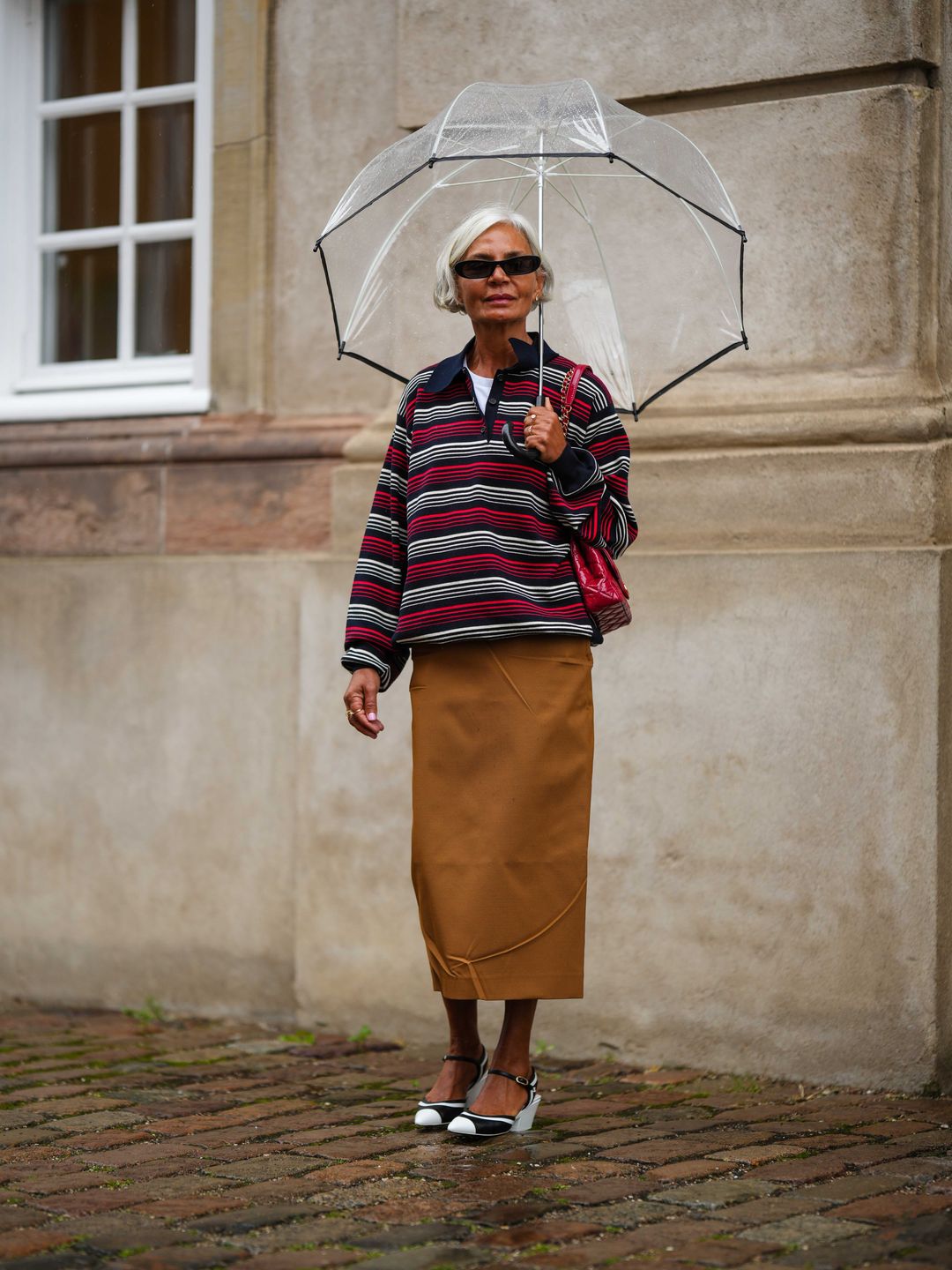 Grece Ghanem delivers a timeless outfit ensemble