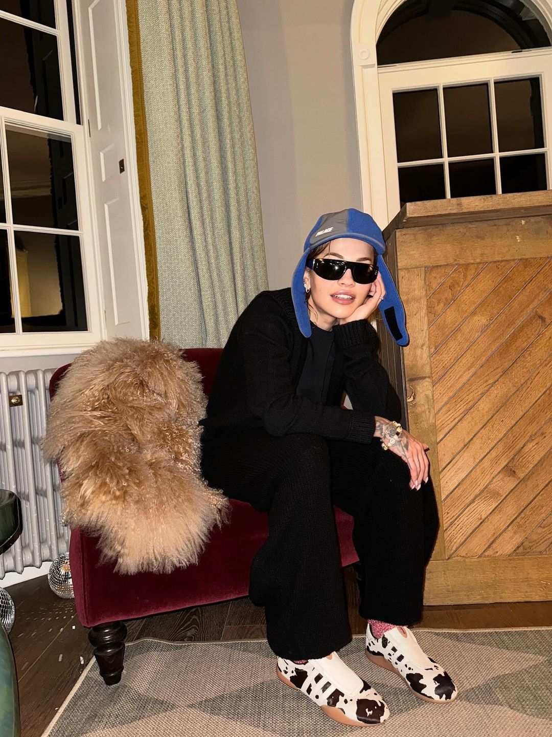 Rita◡̈ Rita Ora was gifted the coolest archival Adidas trainers for