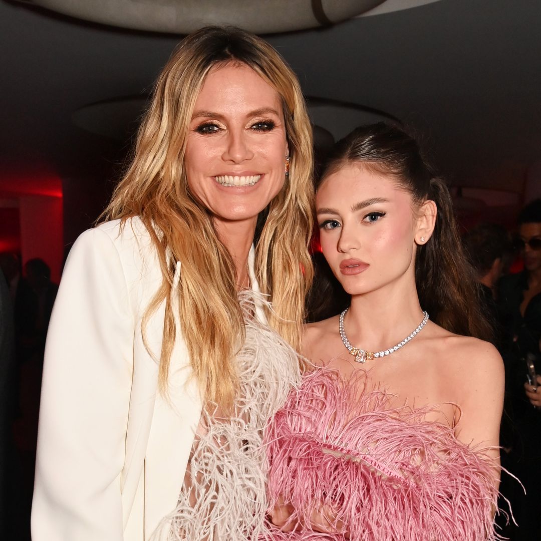 Heidi Klum's daughter Leni is almost identical to her model mum with transformed ice-blonde hair