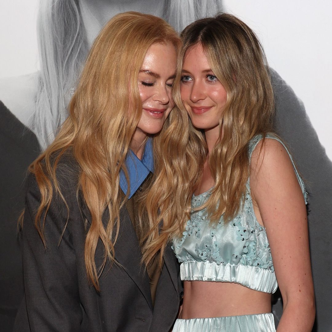 Nicole Kidman reacts to daughter Sunday Rose's major career first