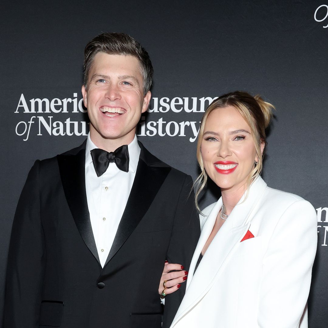 Scarlett Johansson's husband Colin Jost gives rare insight into son's evolving relationship with older half-sister Rose