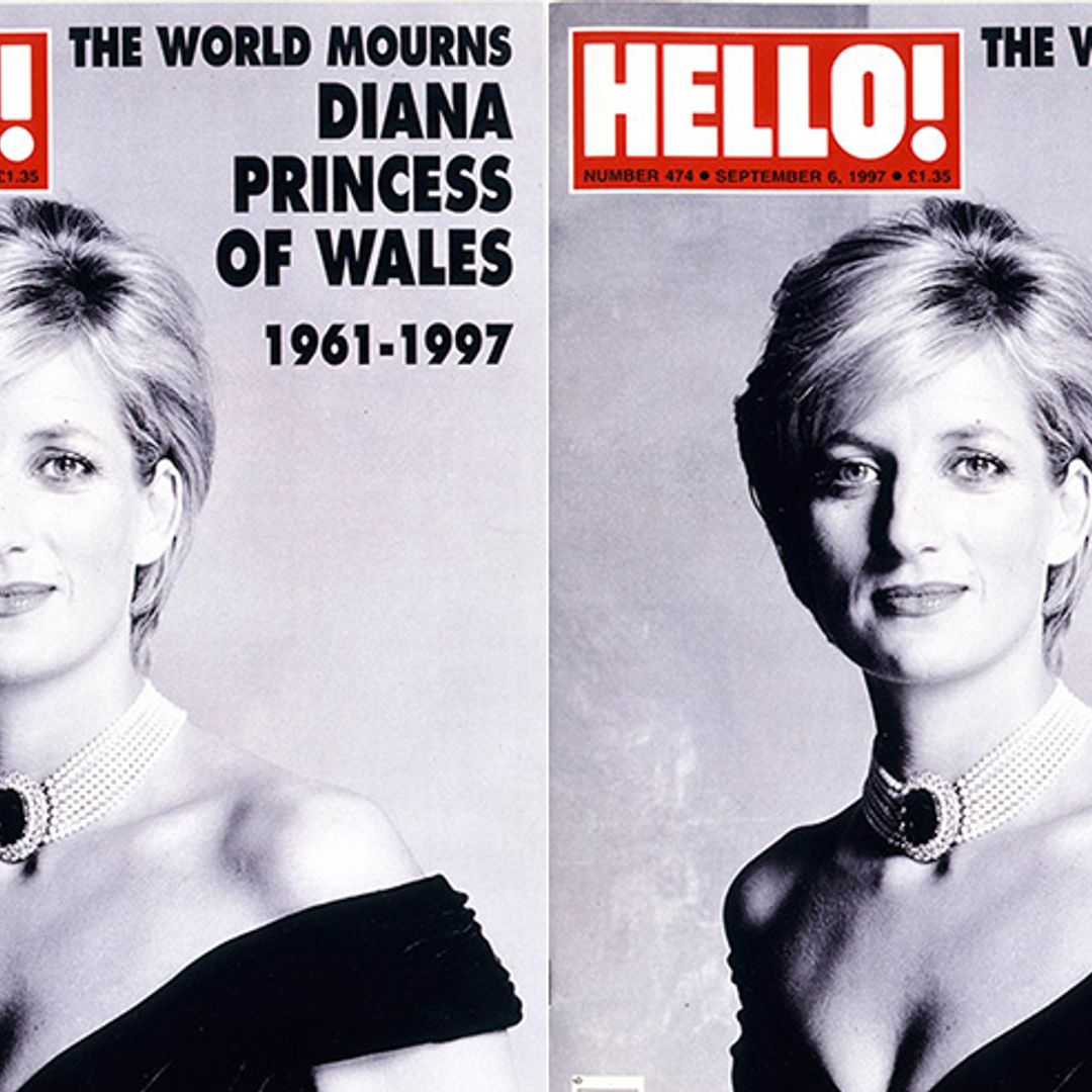 The story behind this Princess Diana HELLO! magazine cover