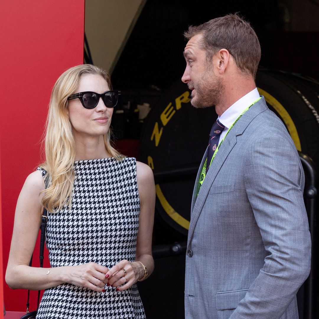 Beatrice Borromeo cosplays Grace Kelly at Monaco Grand Prix