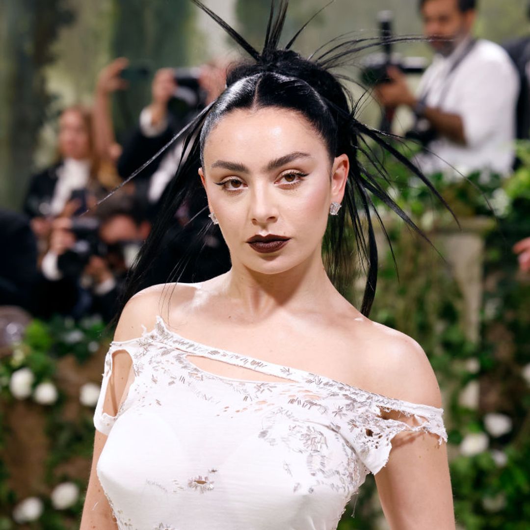 Charli XCX just donned this season's ballet sneakers shoe trend at Coachella 