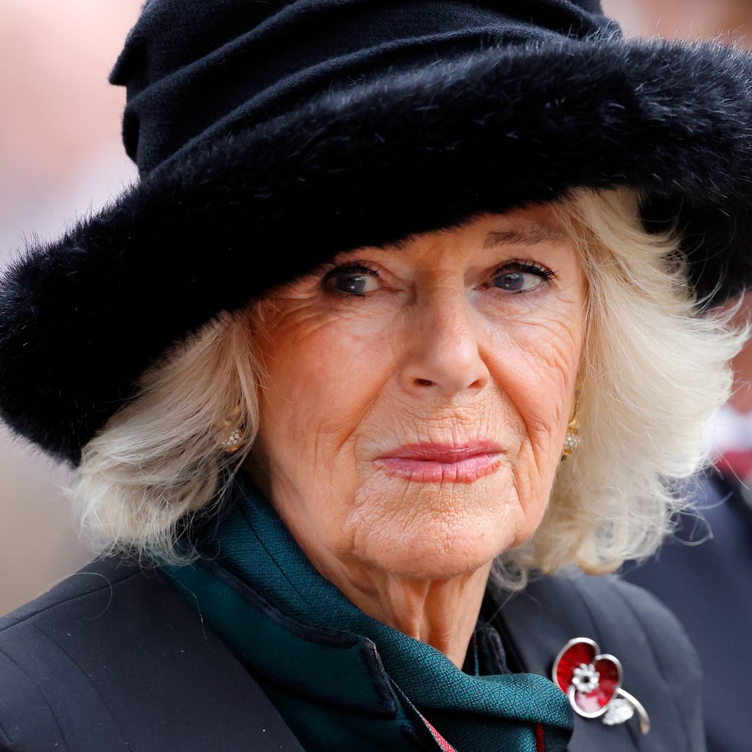Queen Camilla carries It-girl handbag in the most unexpected shade