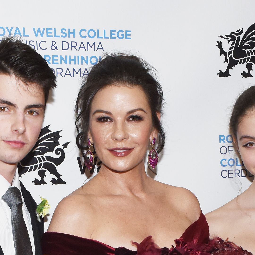 Catherine Zeta-Jones' unexpected 2-word advice for her kids 