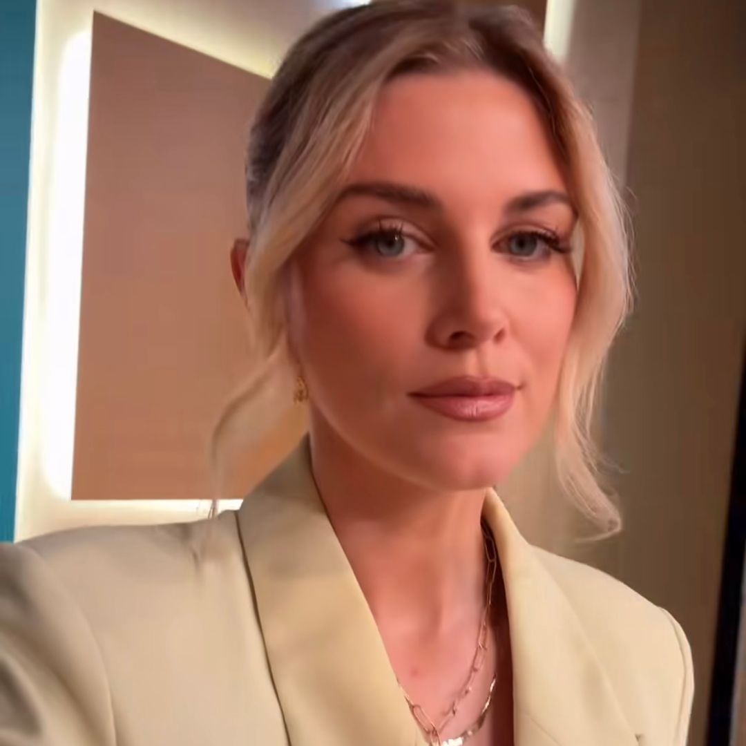 Ashley James was inundated with questions about the pastel spring suit she wore on This Morning