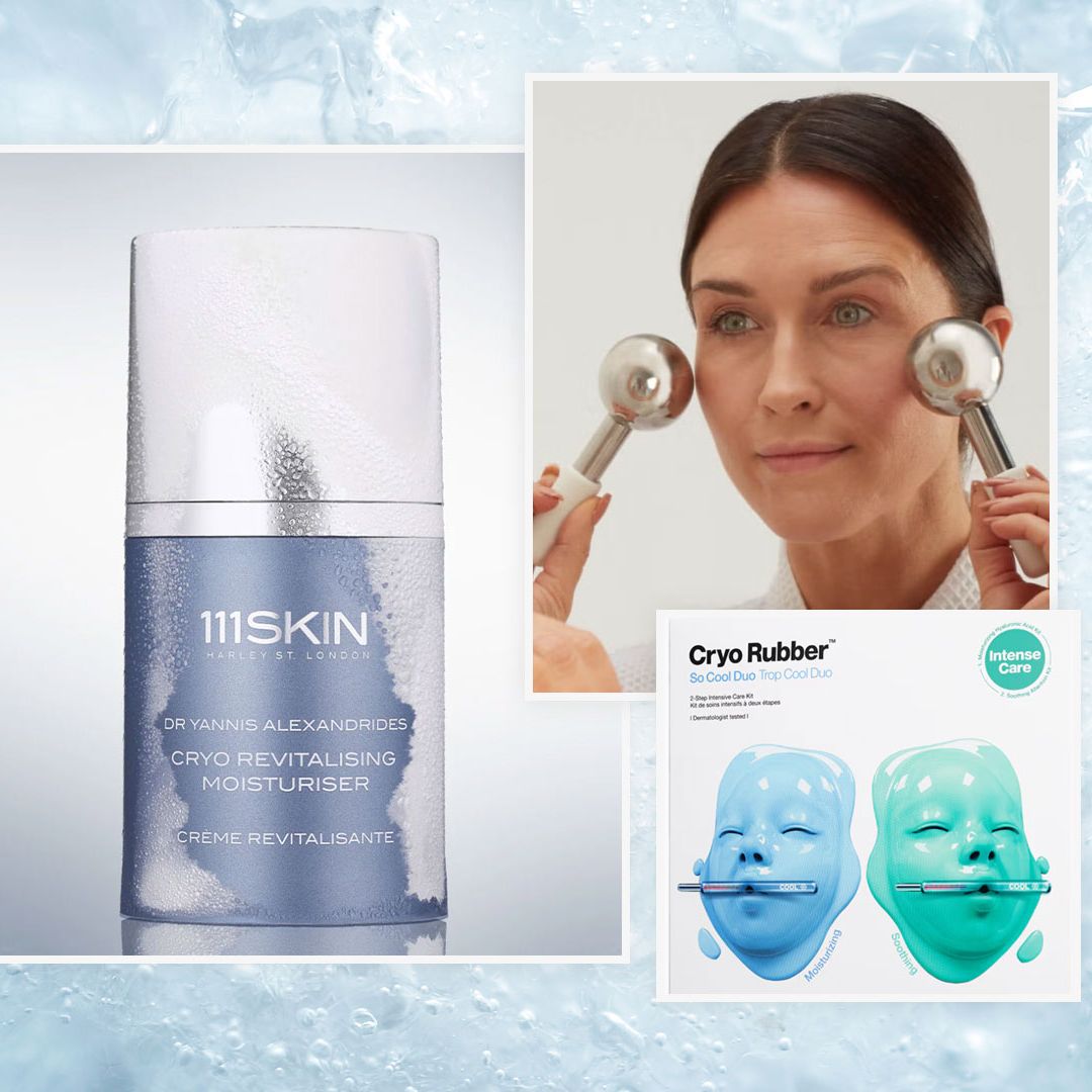 Cryo skincare is trending for the heatwave - Ice Globes, plus 7 de-puffing #skinicing products
