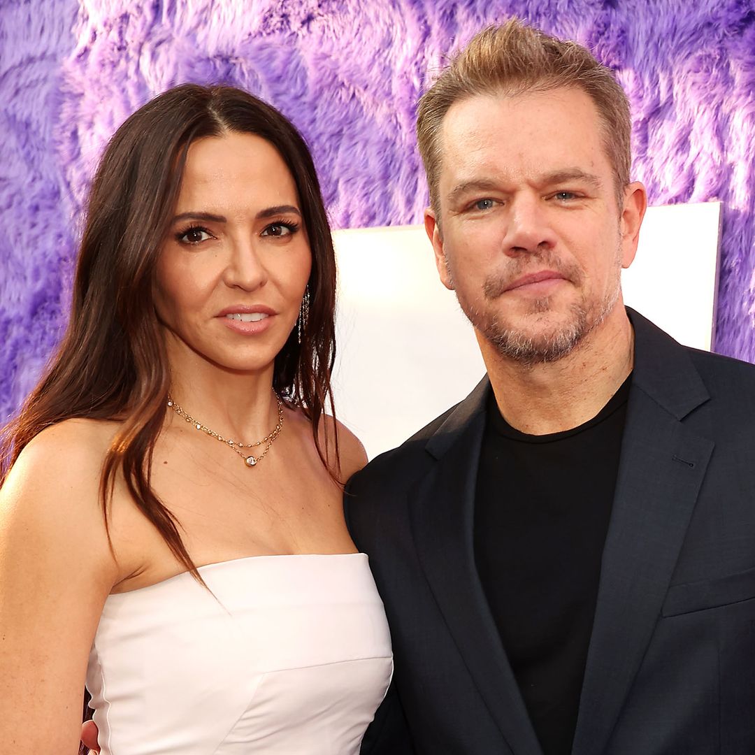 Matt Damon and wife Luciana show off their impressive physiques on yacht vacation