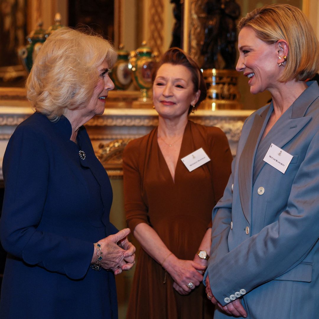 Queen Camilla surprised during star-studded palace reception