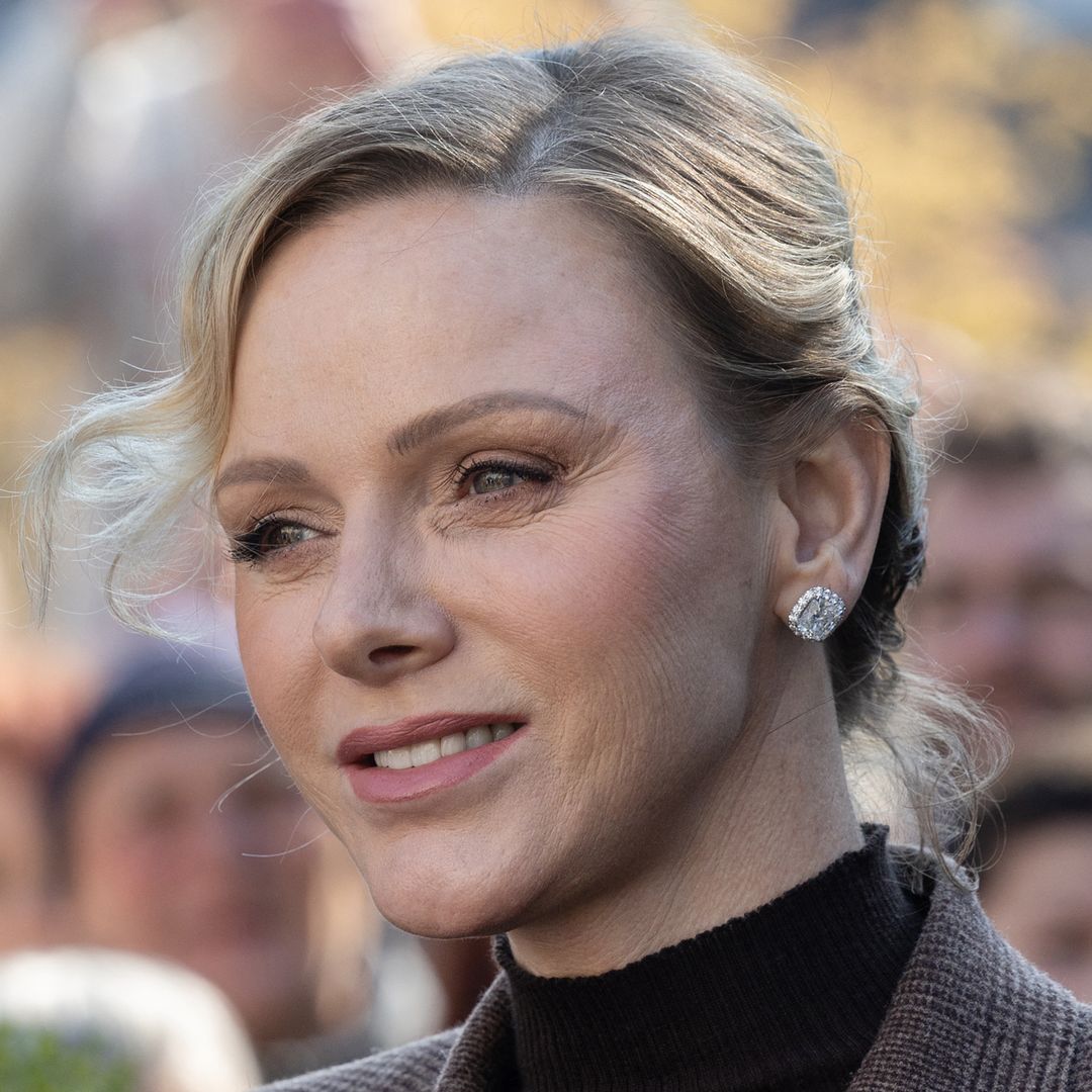 Princess Charlene looked straight off the catwalk at the Monaco Grand Prix