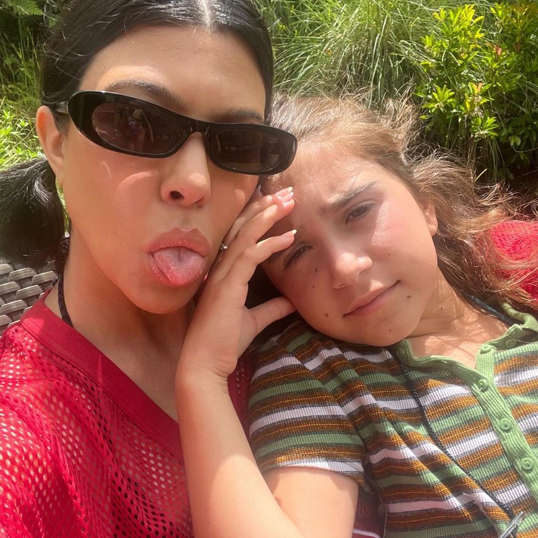 Penelope Disick looks just like Kourtney Kardashian after hair transformation