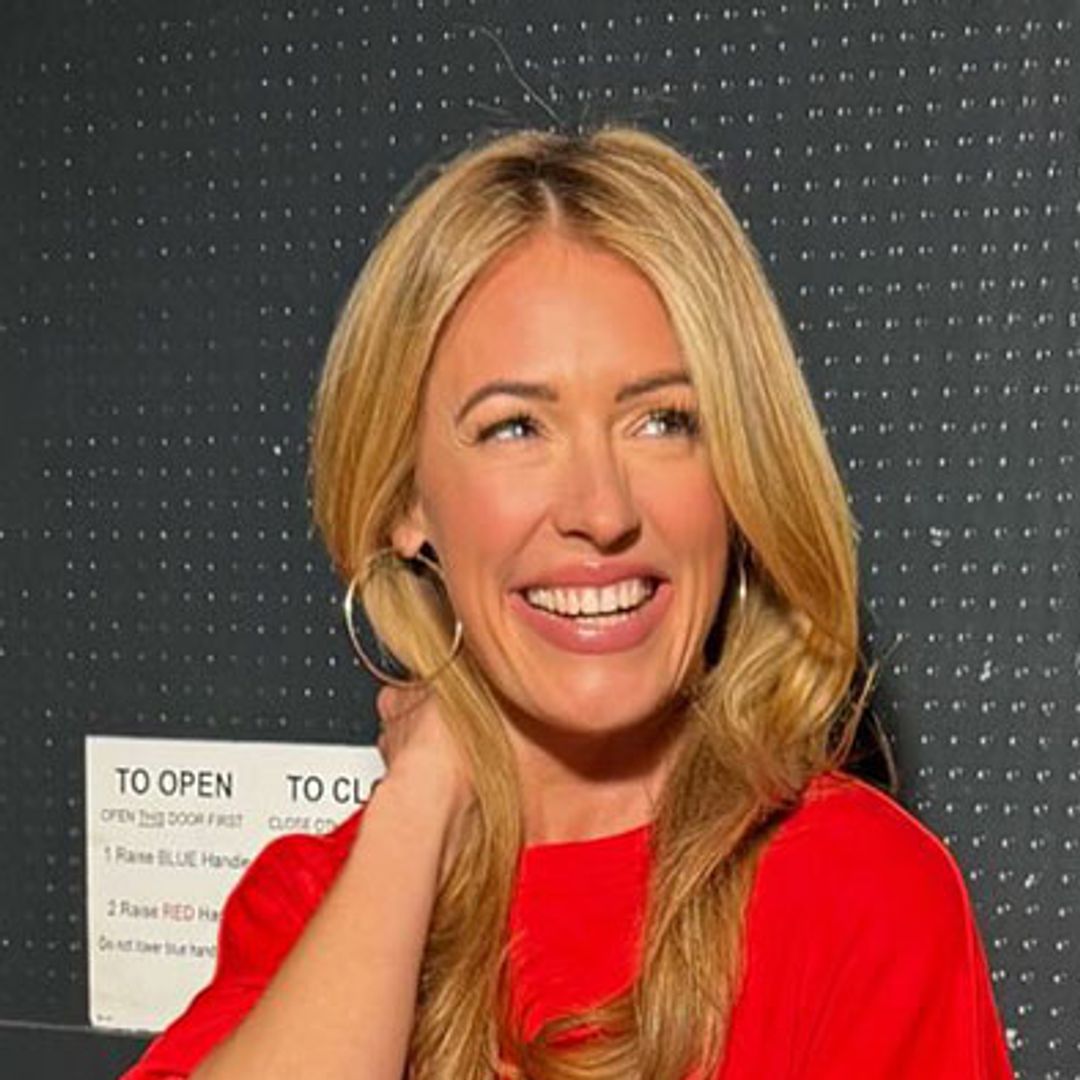 Cat Deeley's fiery red 2-in-1 outfit is as clever as it is bright - and there's a reason why