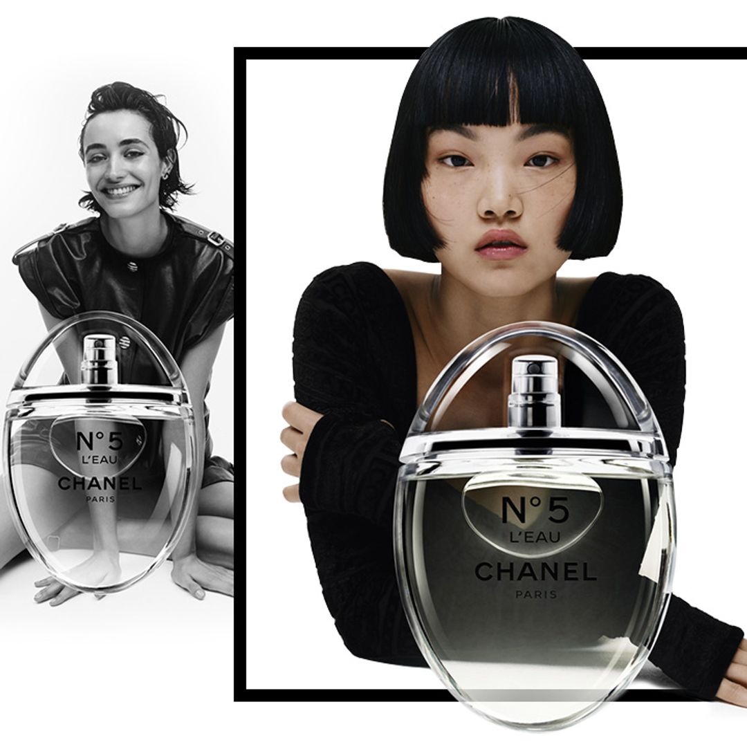 Chanel No.5 L'Eau Drop fragrance has received a very chic