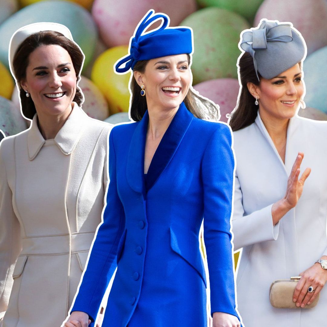 Princess Kate's iconic Easter Sunday outfits since becoming royal