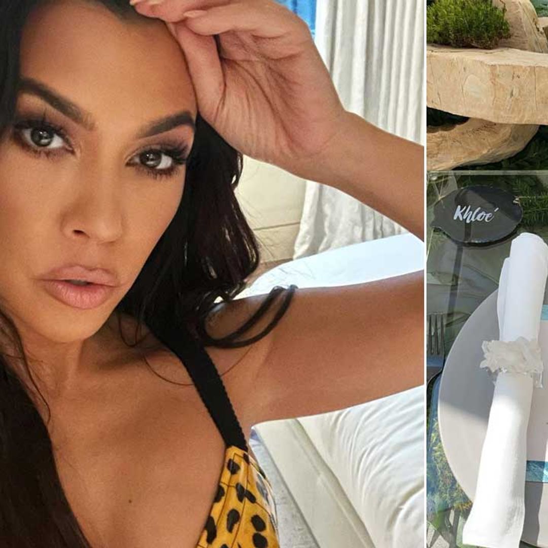 Inside Kourtney Kardashian's 'Poolside with Poosh' event – wait 'til you see the menu