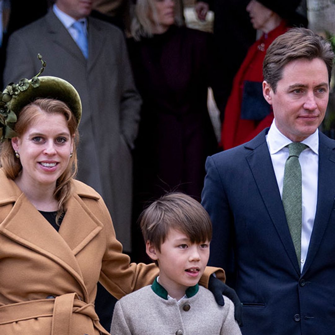 Princess Beatrice's stepson Wolfie looks so grown up in new Easter photos with mum Dara