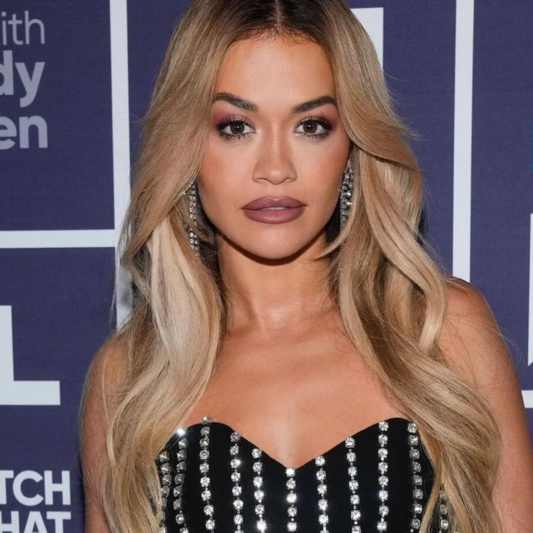 Rita Ora's party season mini dress is cool-girl approved
