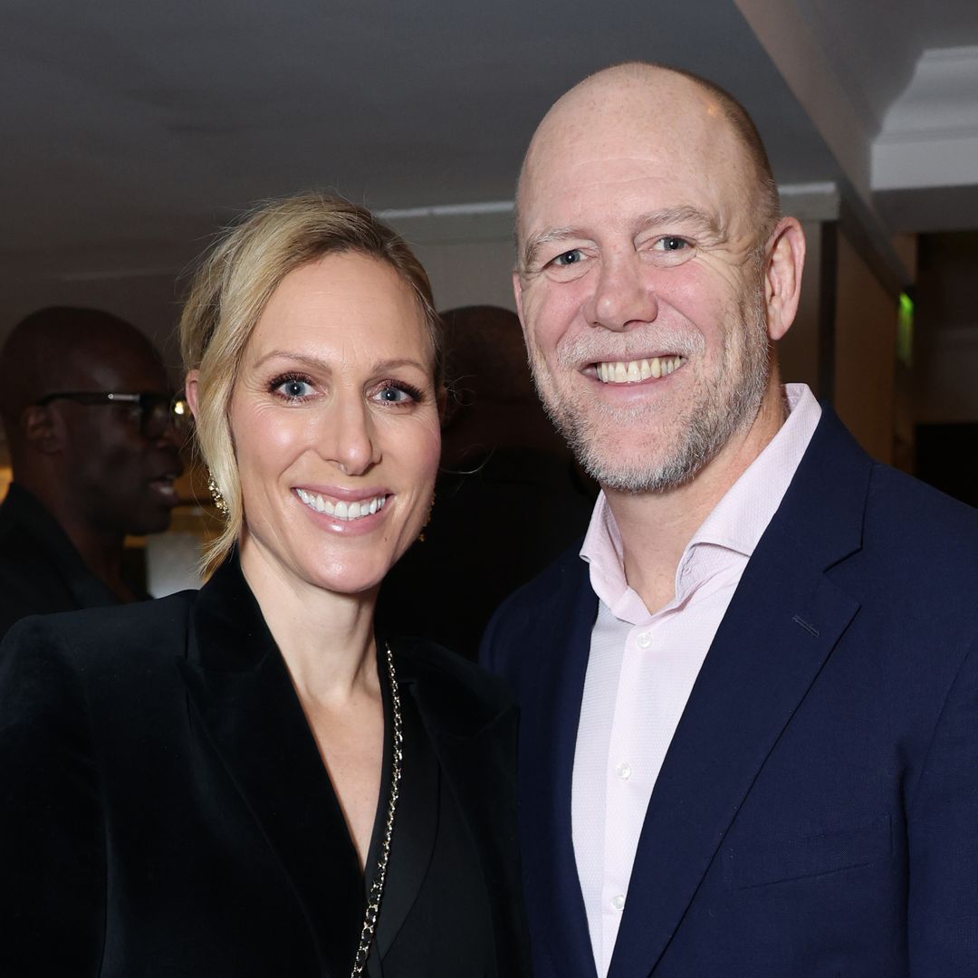 Zara Tindall oozes elegance in plunging power suit for date night with Mike