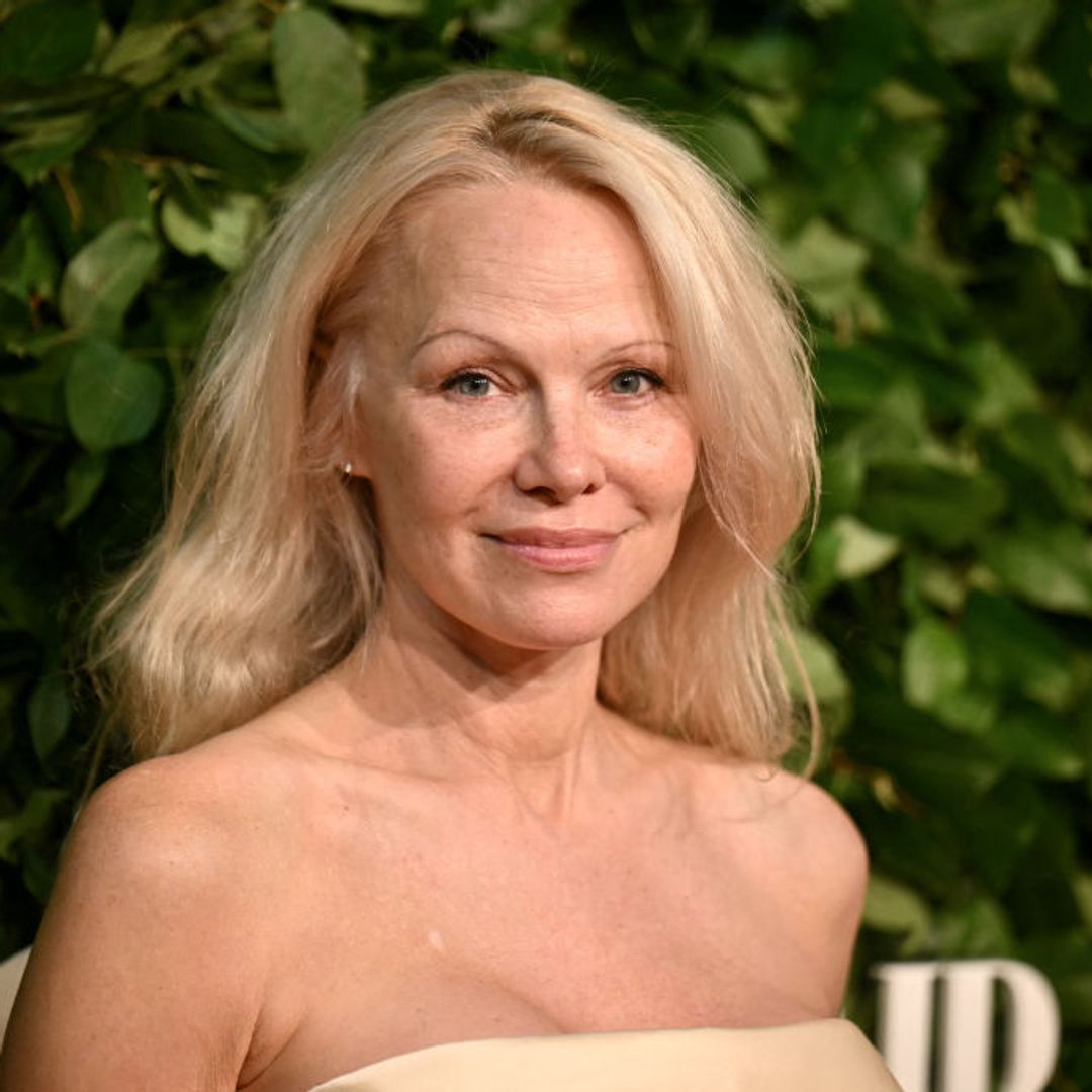 Pamela Anderson just wore her quirkiest fashion look to date