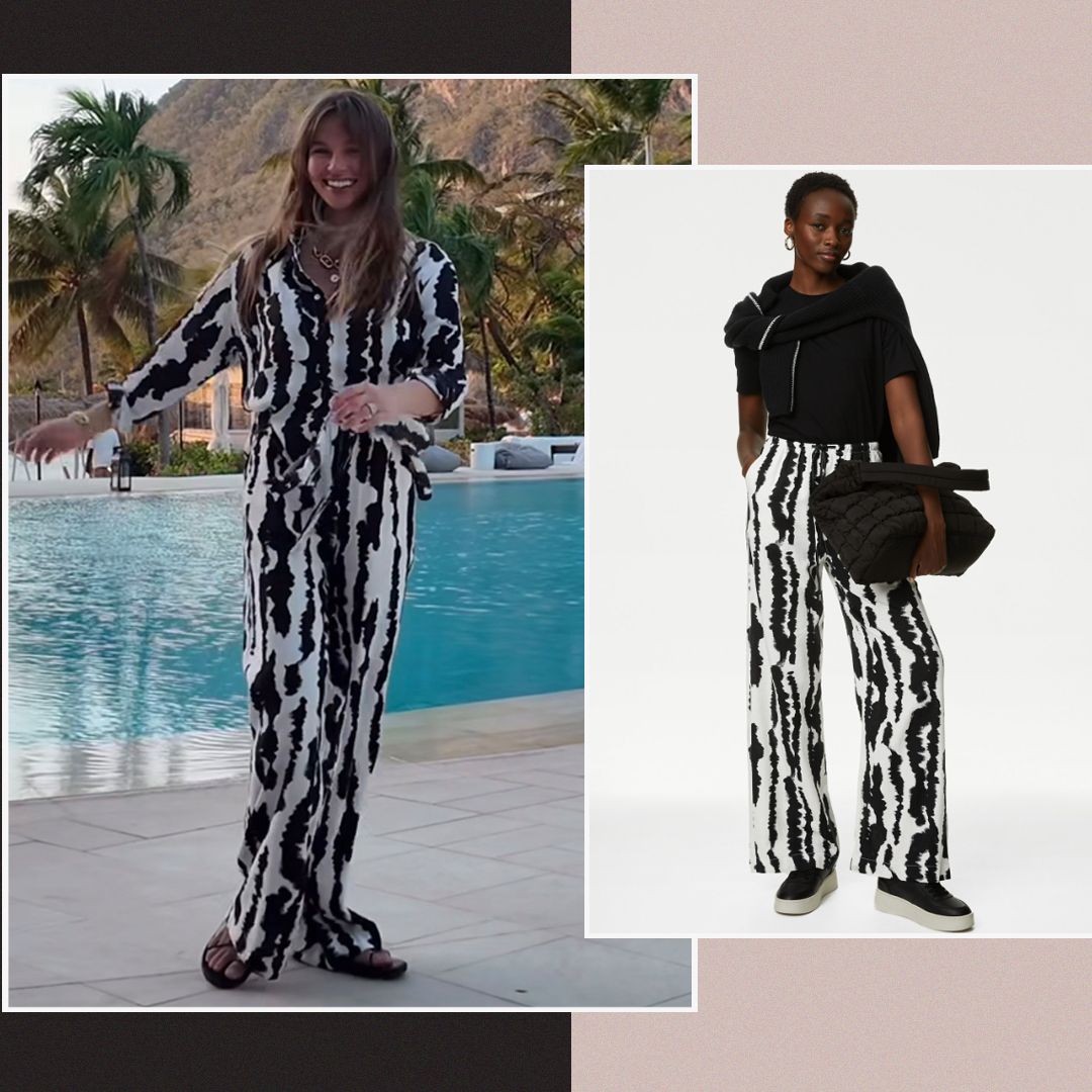 I'm still obsessing over Emma Louise Connolly's M&S printed linen co-ord