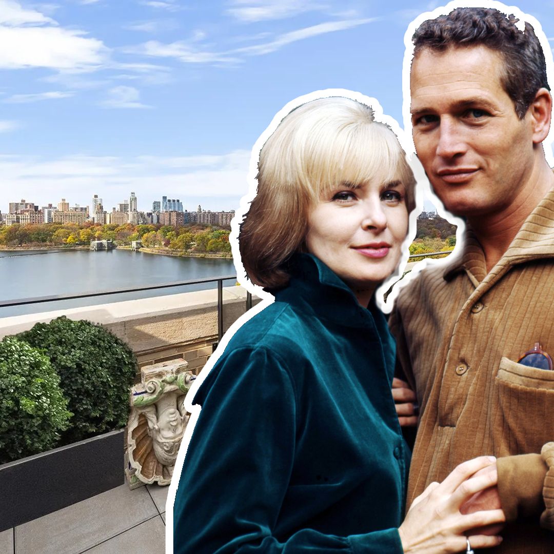 Inside Paul Newman and Joanne Woodward's NYC penthouse on the market for $9.5million