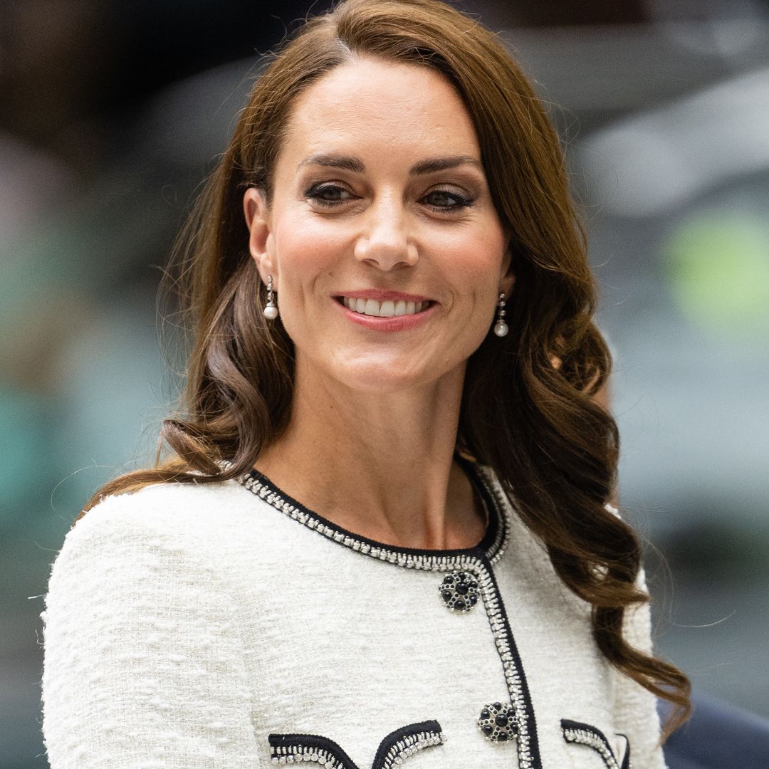 ​The ‘royal staple’ bouclé dress is everywhere