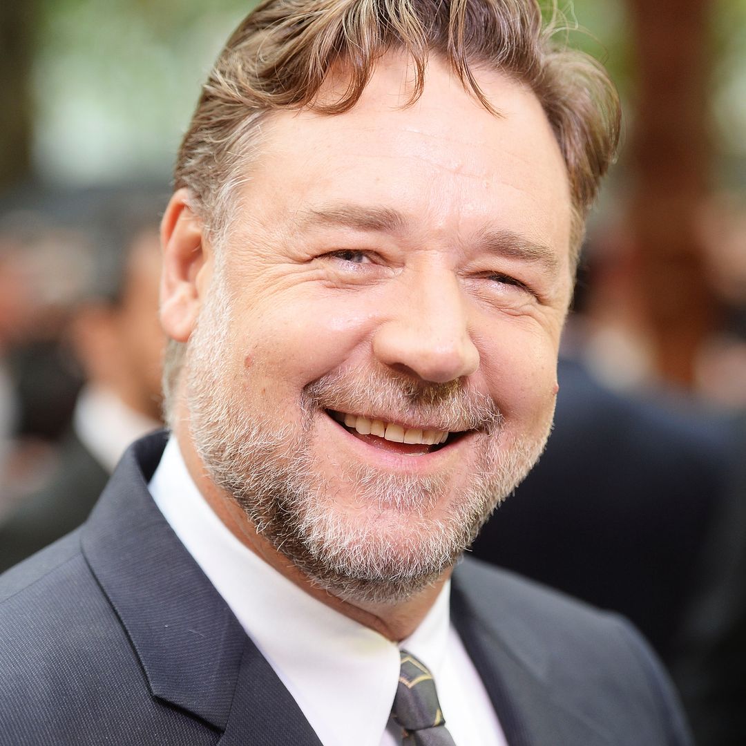 Russell Crowe showcases his pre wedding weight loss in latest outing