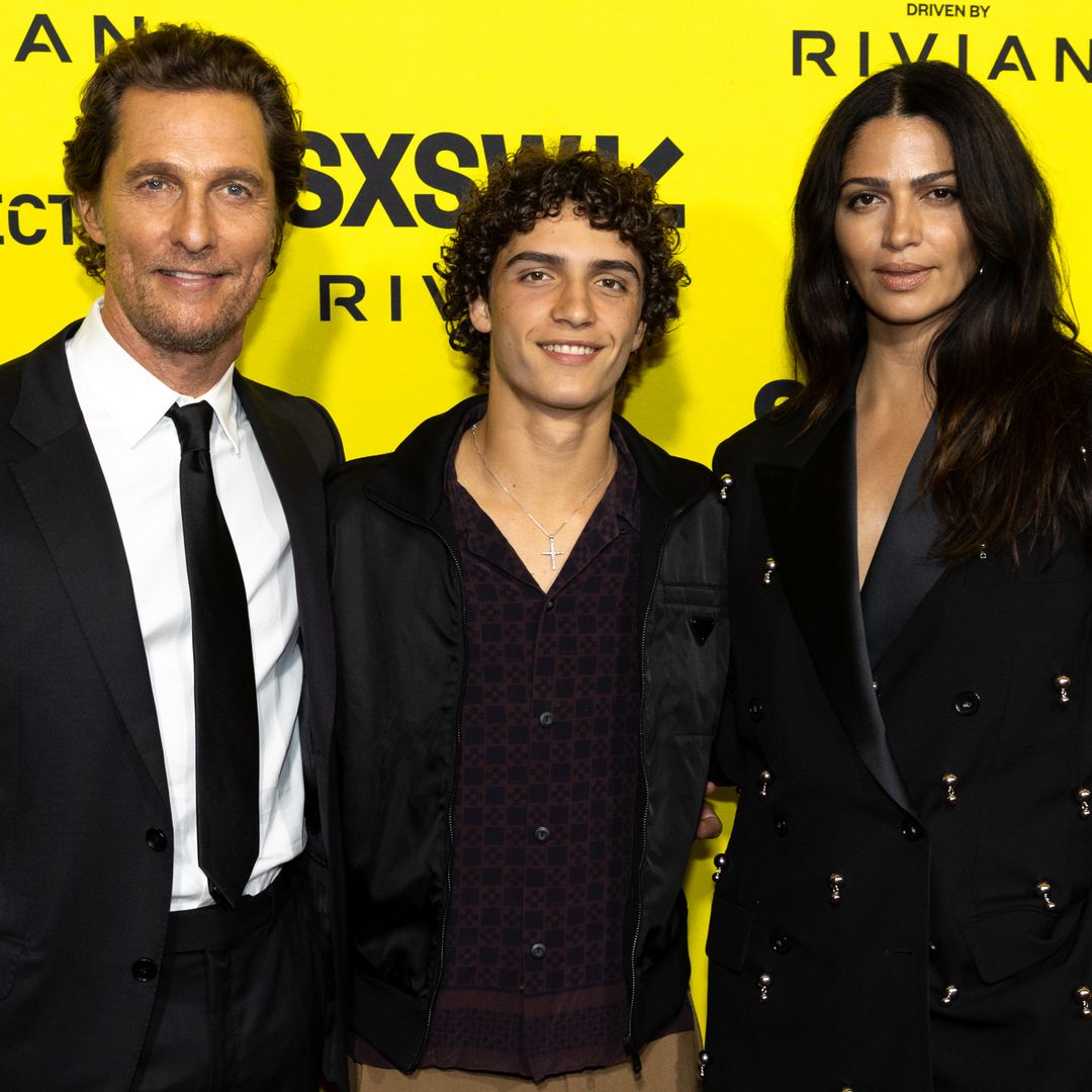 Matthew McConaughey's teen son Levi makes striking solo appearance