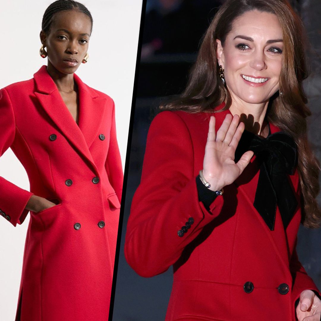 4 red coats to get Princess Kate's statement look for a lot less