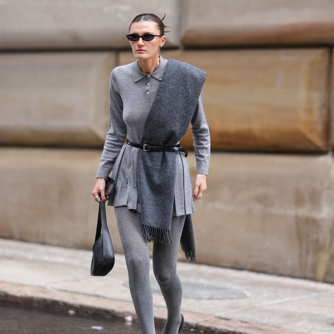 I will 100% be stealing this NYFW street style scarf hack