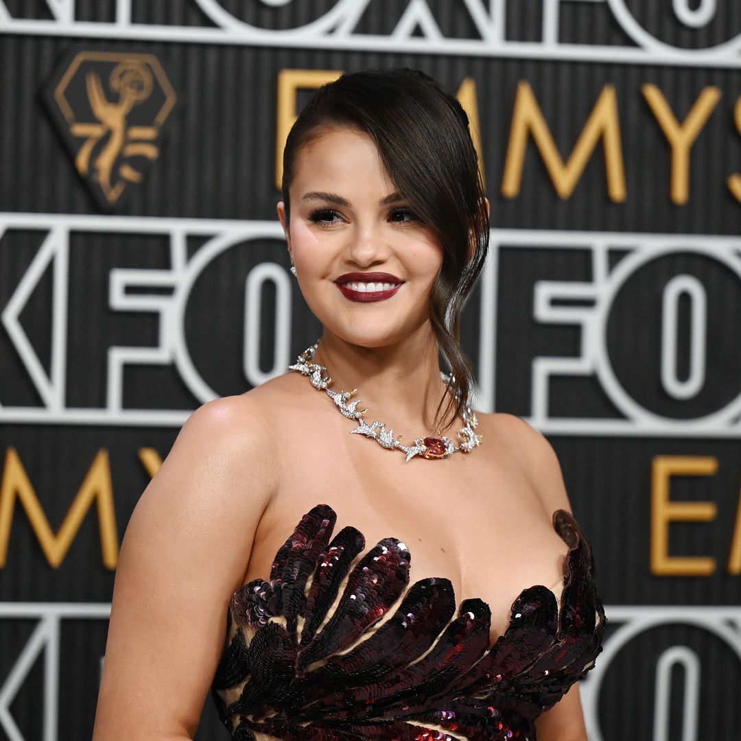 Selena Gomez follows in BFF Taylor Swift's footsteps in sheer Emmys dress