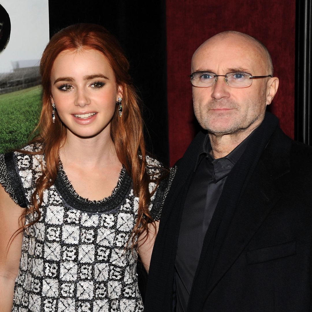 Emily in Paris star Lily Collins' turbulent relationship with dad Phil  Collins explained | HELLO!