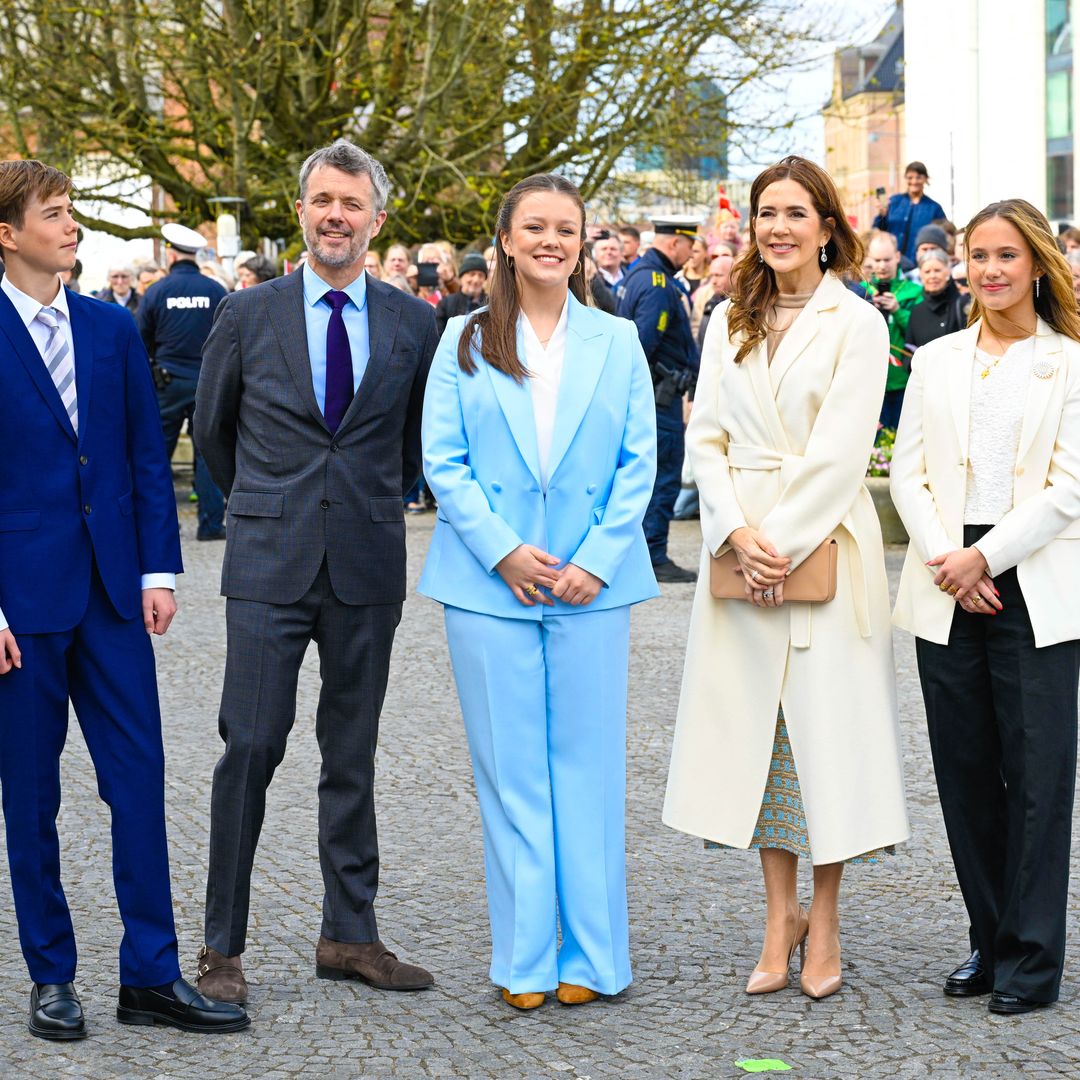 Princess Isabella is her mother Queen Mary's double for milestone family celebration 