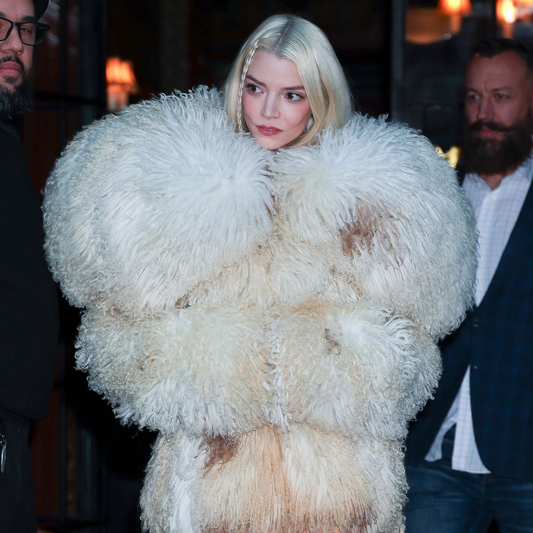 Anya Taylor-Joy stuns in operatic £9k coat - AKA her boldest look yet