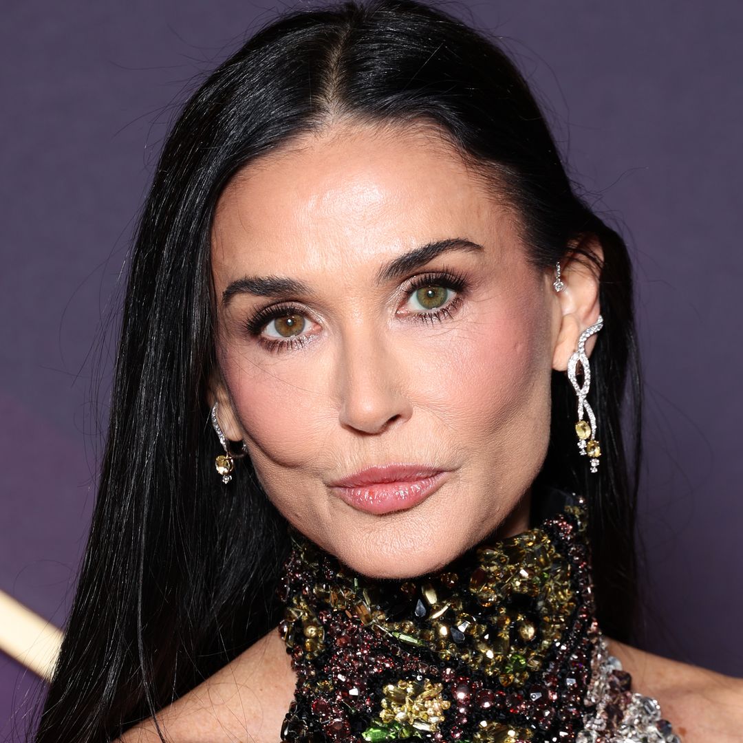Demi Moore is a glittering goddess in a backless gown at 2025 BAFTAS