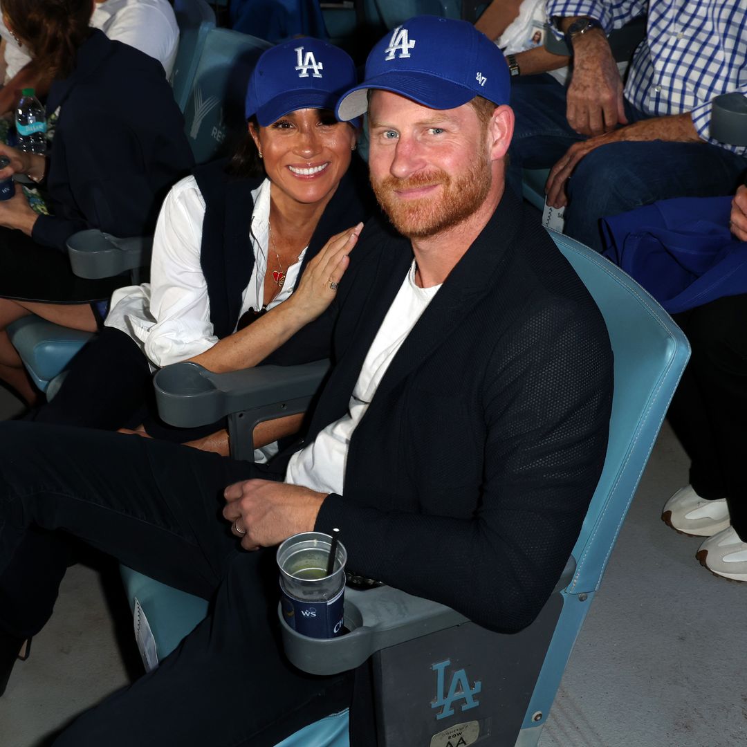 Meghan Markle and Prince Harry enjoy sweet date night at Dodgers game