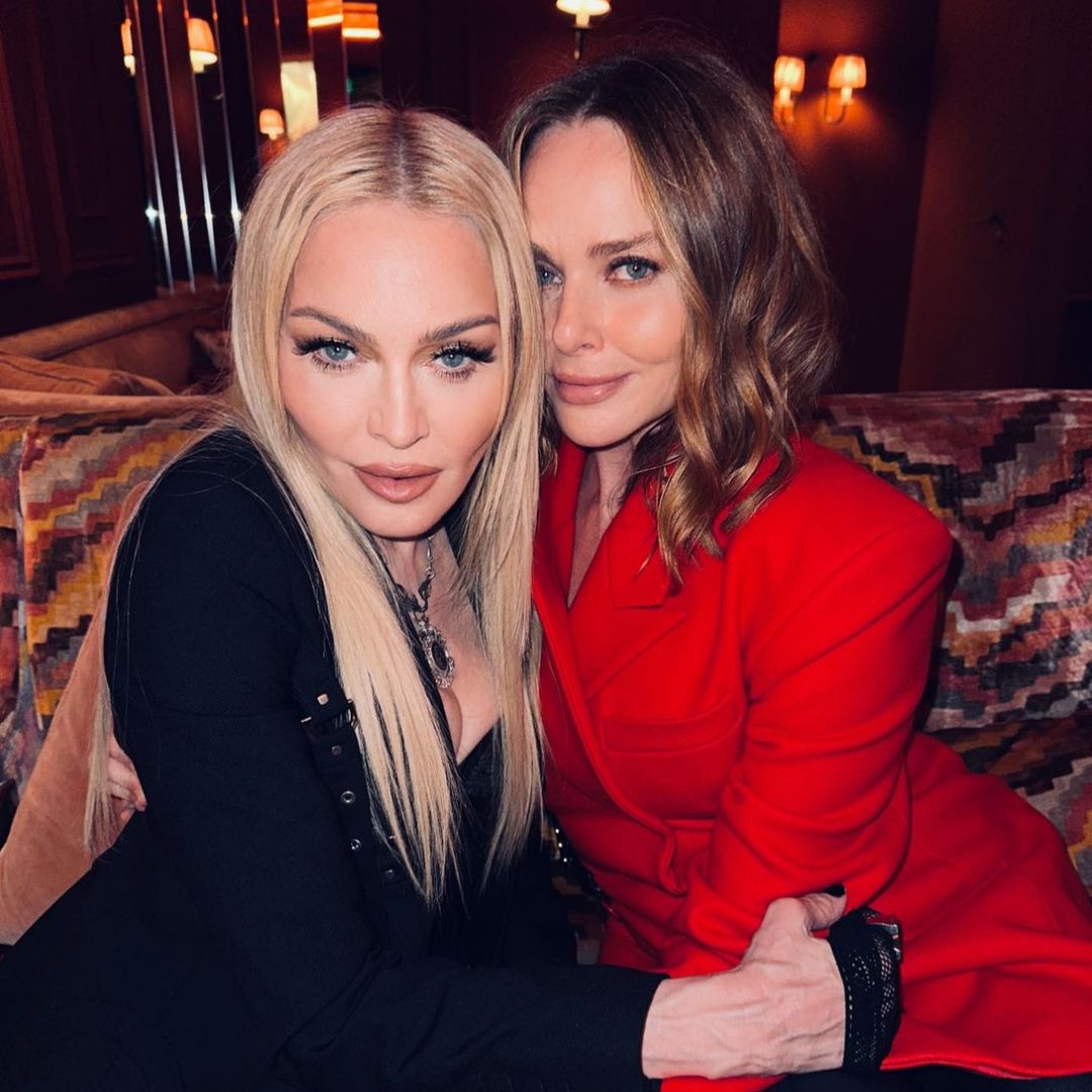 Madonna enjoys stylish night out with Stella McCartney ahead of Celebration Tour