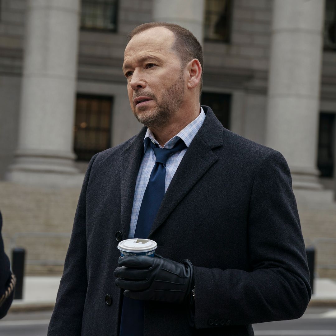 "Loyalty" Jaime goes undercover with a deadly human trafficking ring and Danny and Baez investigate a homicide connected to Darryl Reid (Malika Yoba), Danny's old partner. Also, Frank grapples with whether to publicly support Mayor Chase (Dylan Walsh) on a policy decision and Eddie is determined to teach a young shoplifter a lesson, on part one of the two-part premiere of the fourteenth season of BLUE BLOODS, Friday, Feb. 16 (10:00-11:00 PM, ET/PT) on the CBS Television Network. Pictured (L-R): Bridget Moynahan as Erin Reagan Boyle andDonnie Wahlberg as Danny Reagan