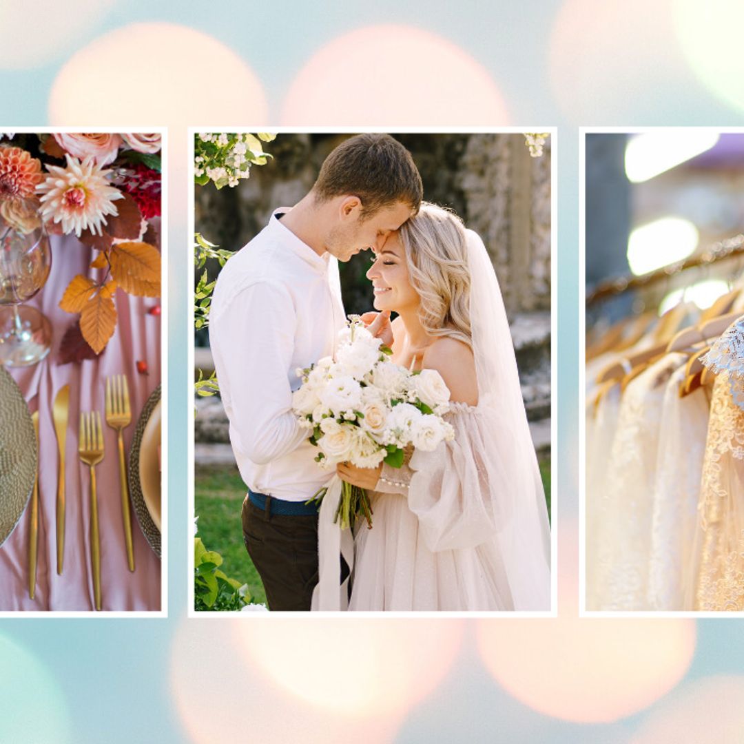 How to rent your entire wedding day: from décor to dresses
