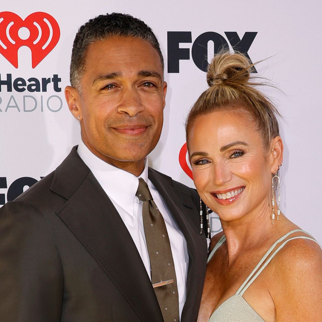 Amy Robach looks radiant in beach photos from family vacation with T.J. Holmes and grown-up daughters