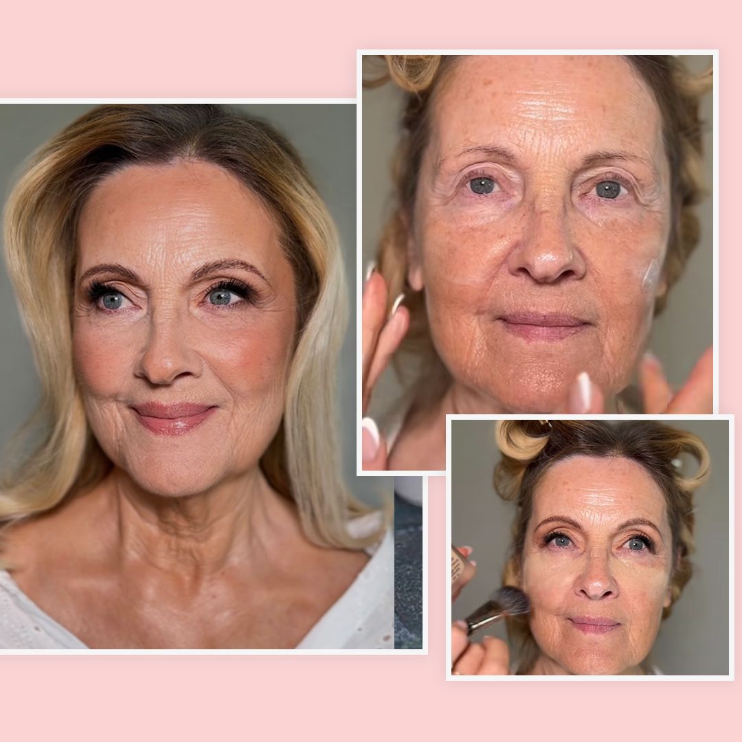 74-year-old woman's glam party makeup goes viral